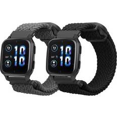 Garmin Venu Uhrenarmbänder Kwmobile Set Of 2x Nylon Watch Straps For Garmin Venu Sq 2