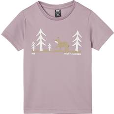 Helly Hansen Boys T-shirts Helly Hansen HH Tech Graphic T-Shirt Toddlers - Purple Clay