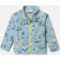Blue Fleece Jackets Columbia Benton Springs II Printed Fleece Jacket - Blue