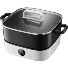 Multifunktionel Hot Pot Cooker 6 Liter Sort