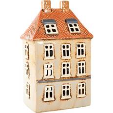 Ljuslykta Hus Beige
