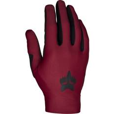 Brown - Men Gloves & Mittens Fox Clothing Flexair Long Finger MTB Bike Gloves - Red