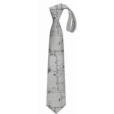 Florals Ties BearLad Interior Design Architect Student Neck Tie - Casual