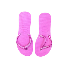 Adult Flip-Flops Havaianas Adult Unisex Flip Flops Soft Lilac Sandals