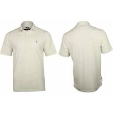 Polo Ralph Lauren Grey Polo Shirts Polo Ralph Lauren Golf Simple Stripe Shirt - White/Light Grey