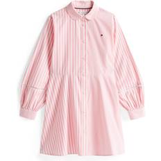 Tommy Hilfiger Pink Kjoler Tommy Hilfiger Kjole - Lyserød/Hvid