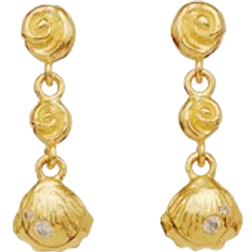Maanesten Andrina Øreringe - Gold Colour