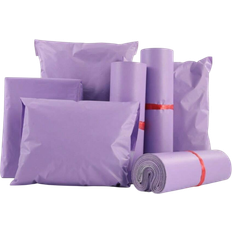 20/50/100pcs Light Purple Packaging Pouches 25x42 cm 10pcs Mauve Purple