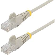 StarTech 15m Gray Slim CAT6 Ethernet Cable Snagless 28AWG