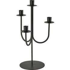 IKEA Höstagille Black Candelabrum 37cm