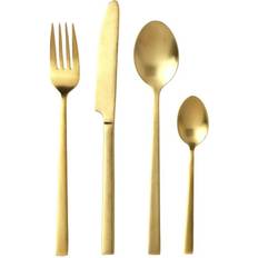 Bitz Brass Cutlery Set 16pcs