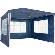 tectake Gazebo - Blue 3x3 m