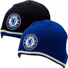 Crest Knitted Reversible Beanie