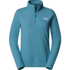 The North Face 100 Glacier 1/4 Zip W Fleece - Algae Blue