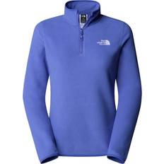 The North Face 100 Glacier 1/4 Zip Fleecesweatere - Blå