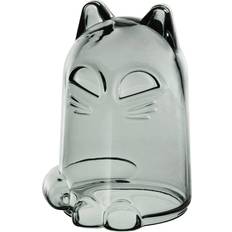 Table Decorations Kustfyr Cat 12cm Dark Grey