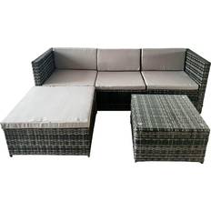 Hirix Alivio Outdoor Lounge Set, 1 Table incl. 1 Sofas
