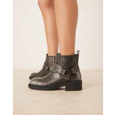 Glamorous Kängor & Boots Glamorous Harness Low Ankle Boots - Washed Black
