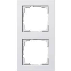 Gira 2-modul-ramme E2 hvid mat
