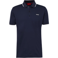 HUGO BOSS Dinoso Bluser T-shirts - Mørkeblå/Hvid