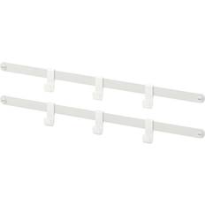 IKEA HJÄLPA White Coat Hook 60cm 2pcs