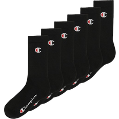 Champion Underwear Champion Breathable Crew Socks 6-pack - Black