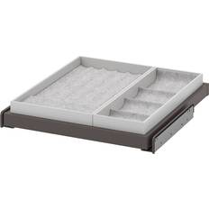 IKEA Komplement Dark Gray/Light Gray Storage System