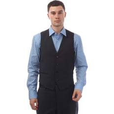 HUGO BOSS Wool Outerwear HUGO BOSS Mens Vin194 Waistcoat - Navy