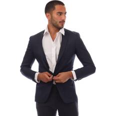HUGO BOSS Polyester Blazers HUGO BOSS Mens Raye8 Blazer 36r Navy