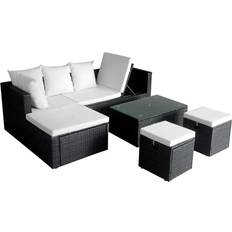 vidaXL 42586 Ensemble de Salon d'Extérieur, 1 Table incluse 1 Canapés