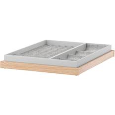 IKEA Komplement White Stained Oak Storage System