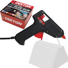 Glue Guns Dekton Hot Melt Electric Glue Gun 100 Adhesive Sticks