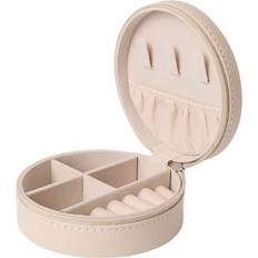 Jackie Rund Smyckesskrin Dekoration - Beige