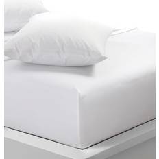 Fitted Small Double 4ft White Bed Sheet