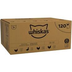 Whiskas Pets Whiskas 1+ Adult Wet Cat Food Poultry 120 x 85g