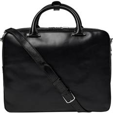 Brun Mapper Tiger of Sweden Valise Skuldertasker Læder Kontortaske - Dark Brown