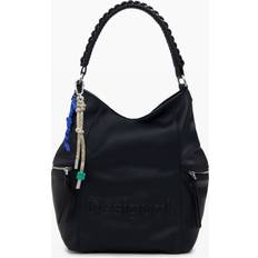 Desigual Ryggsäckar Desigual Modern Logo Ryggsäck Med Sidofickor - Svart