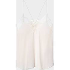 Satin Toppe Zadig & Voltaire Top Christy Satin Top Beige