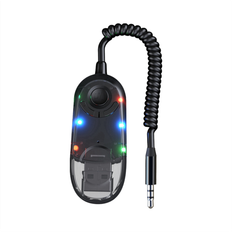 Spactz AUX Bluetooth Car Adapter Dongle Cable