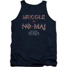 Adult Tank Tops Trevco Sportswear Fantastic Beasts Tank Top - Navy