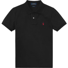 Polo Ralph Lauren Slim Fit Cotton Piqué Polo Shirt - Black (3611587509250)