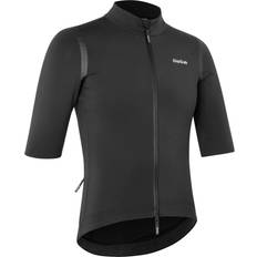 Cykling - Sort Overdele GripGrab AquaRepel Water-Resistant Kortærmet Cykeltrøje - Black