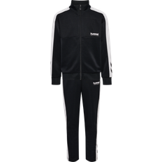 Hummel Colorblock Tracksuit Black