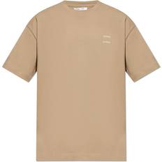 Samsøe Samsøe Tøj Samsøe Samsøe Bluser T-shirts Joel - Greige/Offwhite