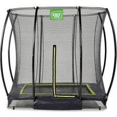 Exit Toys Rektangulära Studsmattor Exit Toys Silhouette Ground Trampoline 153x214cm + Safety Net