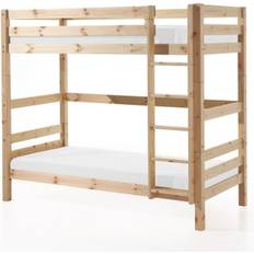 Vipack PERSIKA Våningssäng Trä/Natur Køjeseng 90x200cm