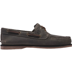 Gråa - Herr Seglarskor Timberland Classic Boat Shoe For Men Full Grain - Grey