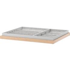 IKEA KOMPLEMENT White Stained Oak Storage System