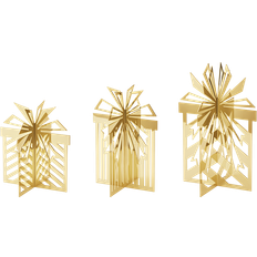 Georg Jensen 2025 Julprydnad Set 18K Bordsdekoration Julgranspynt 3st