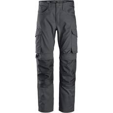 Snickers Workwear 6801 Service Trousers+ Knee Pockets - Steel Grey
